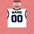 Denver Nuggets Personalized Current Away Jersey Wall Art Prints