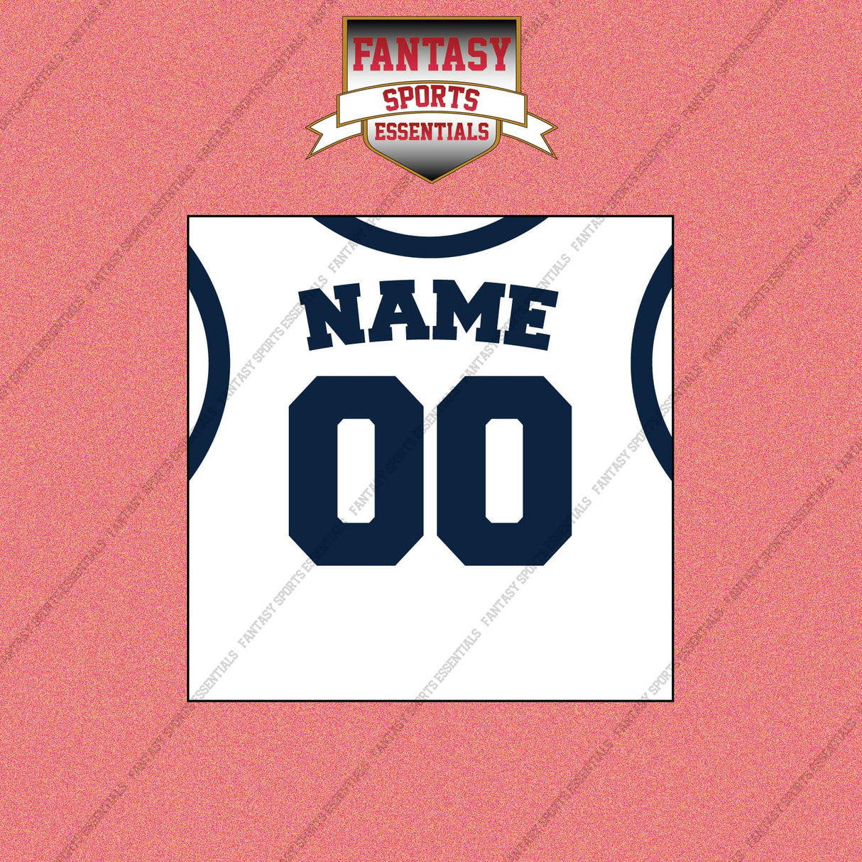 Denver Nuggets Personalized Current Away Jersey Wall Art Prints