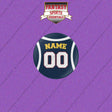 Denver Nuggets Personalized Current Home Jersey Buttons