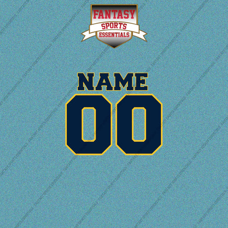 Denver Nuggets Personalized Current Name and Number Car Decals