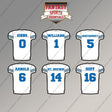 Detroit Lions 2025 Away Jersey Magnets (Choose Your Player) Page 1