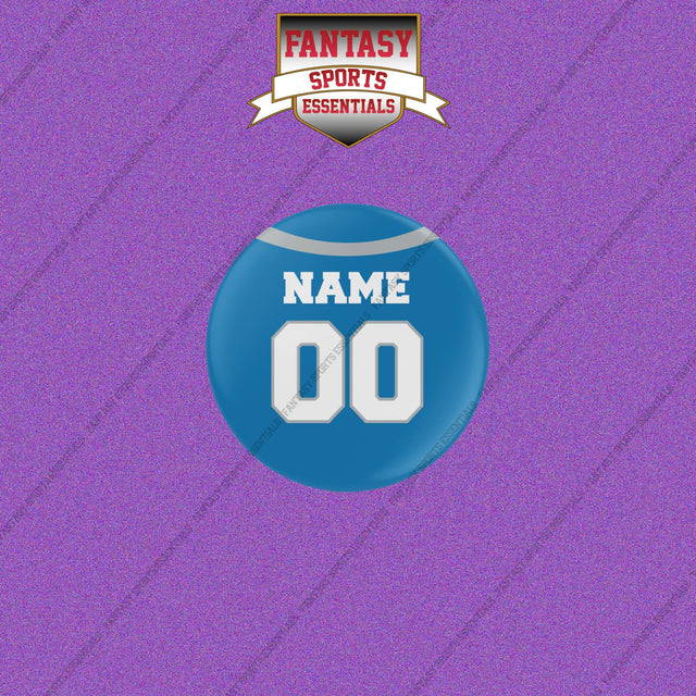Detroit Lions Personalized Current Home Jersey Buttons