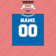 Detroit Lions Personalized Current Home Jersey Wall Art Prints
