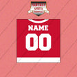 Detroit Red Wings Personalized Current Home Jersey Wall Art Prints
