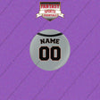Detroit Tigers Personalized Current Away Jersey Buttons