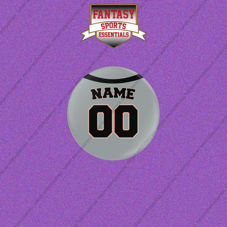 Detroit Tigers Personalized Current Away Jersey Buttons