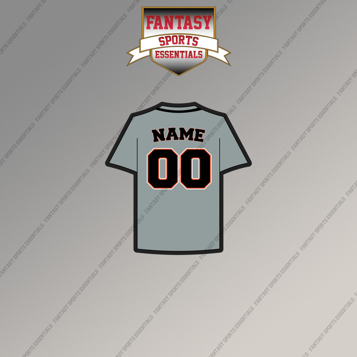 Detroit Tigers Personalized Current Away Jersey Magnets
