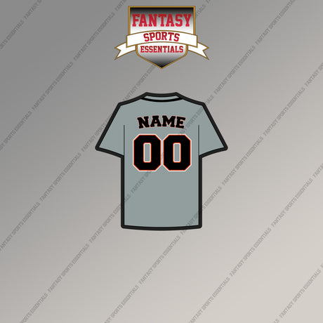 Detroit Tigers Personalized Current Away Jersey Magnets