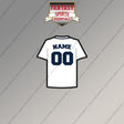 Detroit Tigers Personalized Current Home Jersey Magnets
