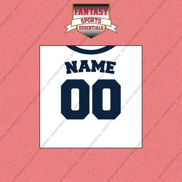 Detroit Tigers Personalized Current Home Jersey Wall Art Prints