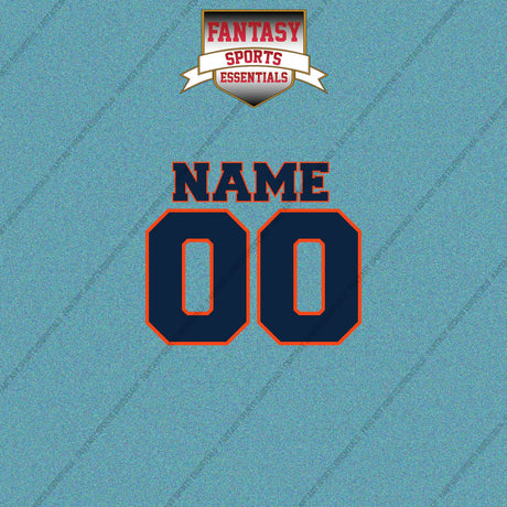 Detroit Tigers Personalized Current Name and Number Car Decals