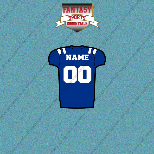 Duke Blue Devils Football Personalized Home Jersey Car Decals