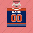 Edmonton Oilers Personalized Current Home Jersey Wall Art Prints