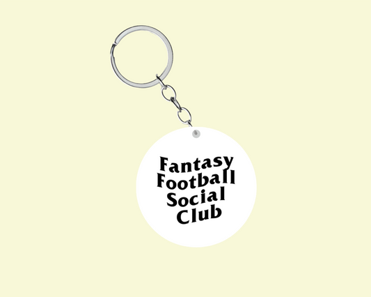 Fantasy Sports Essentials Exclusive Fantasy Football Social Club Keychain