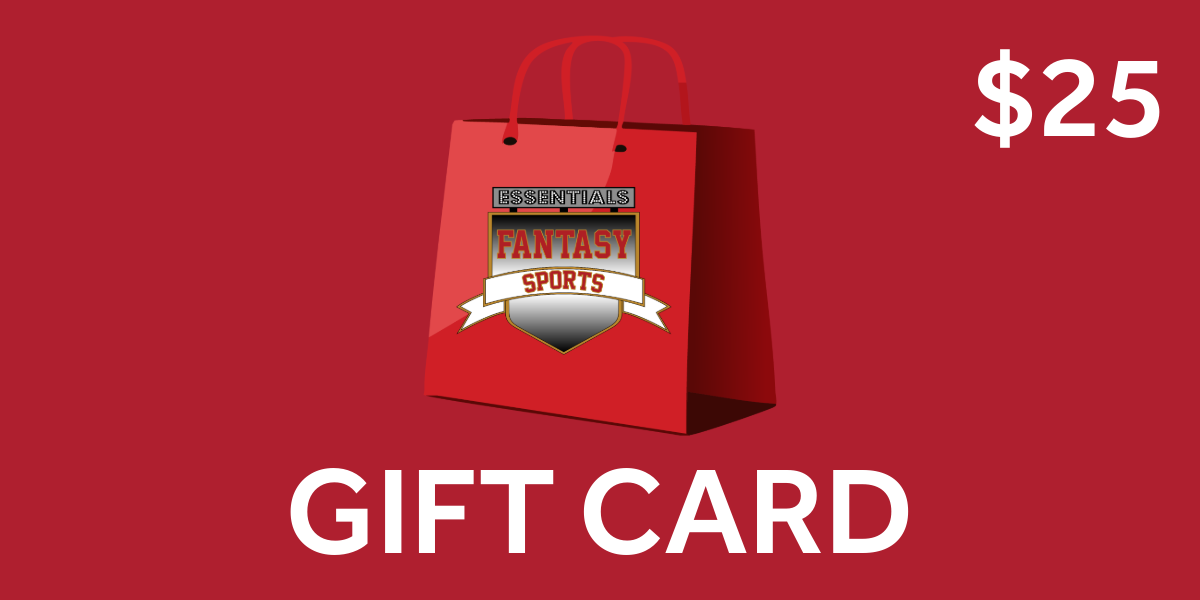 Fantasy Sports Essentials Exclusive $25 Gift Card