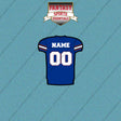 Florida Gators Football Personalized Home Jersey Car Decals