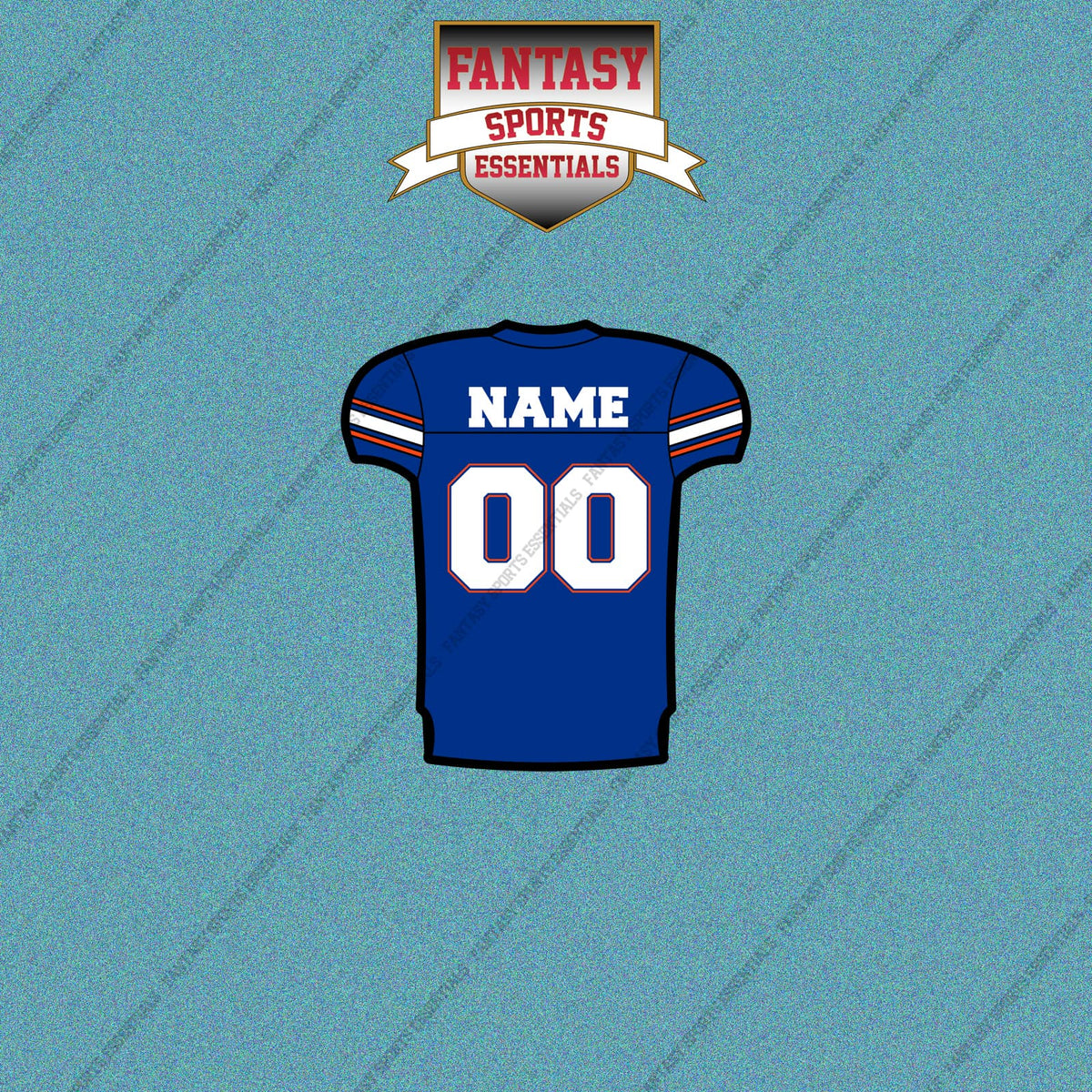 Florida Gators Football Personalized Home Jersey Car Decals