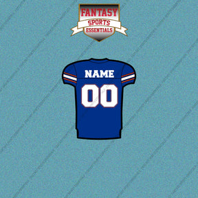 Florida Gators Football Personalized Home Jersey Car Decals