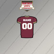 Florida State Seminoles Football Personalized Current Home Jersey Magnets
