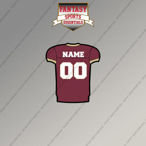 Florida State Seminoles Football Personalized Current Home Jersey Magnets