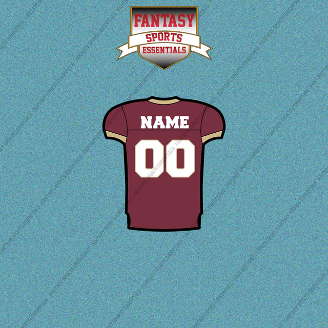 Florida State Seminoles Football Personalized Home Jersey Car Decals