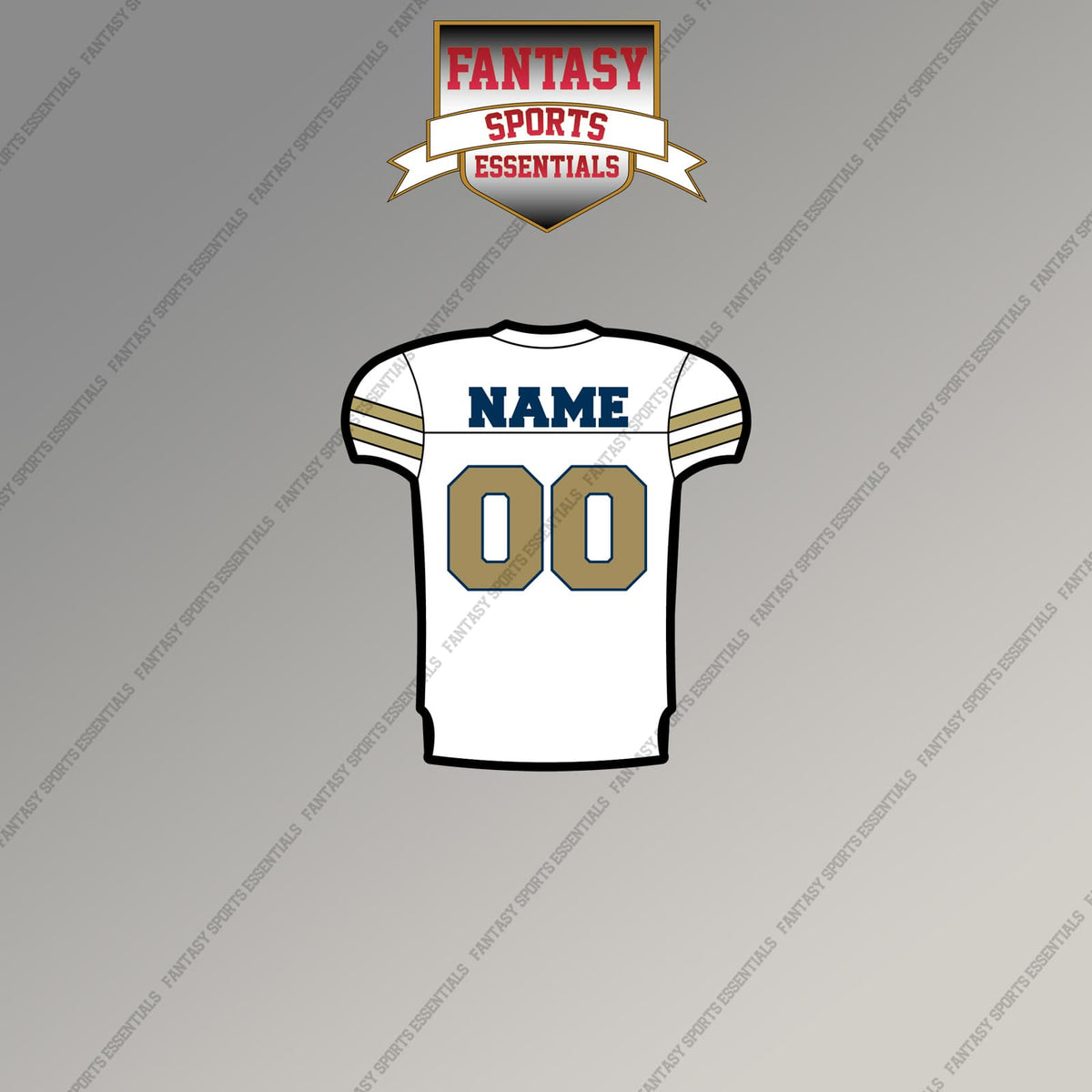 Georgia Tech Yellow Jackets Football Personalized Current Home Jersey Magnets