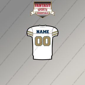 Georgia Tech Yellow Jackets Football Personalized Current Home Jersey Magnets