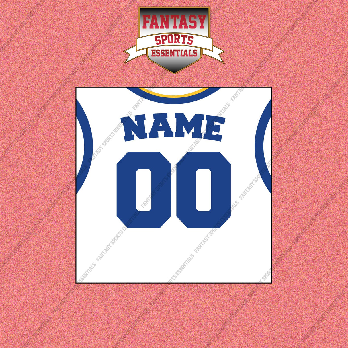 Golden State Warriors Personalized Current Away Jersey Wall Art Prints