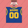 Golden State Warriors Personalized Current Home Jersey Wall Art Prints