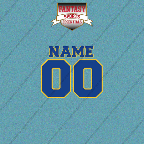Golden State Warriors Personalized Current Name and Number Car Decals
