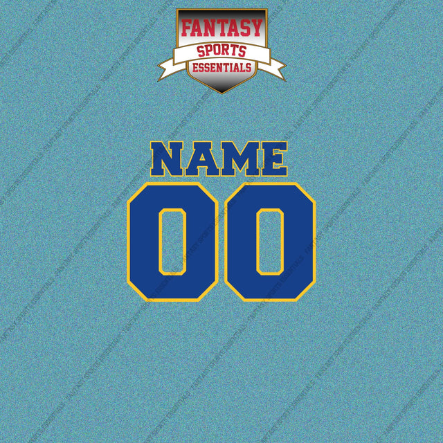Golden State Warriors Personalized Current Name and Number Car Decals