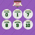 Green Bay Packers 2025 Away Jersey Button Pins (Choose Your Player) Page 1