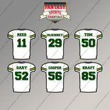 Green Bay Packers 2025 Away Jersey Magnets (Choose Your Player) Page 2