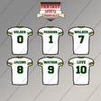Green Bay Packers 2025 Away Jersey Magnets (Choose Your Player) Page 1