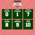 Green Bay Packers 2025 Home Jersey Wall Art Prints (Choose Your Player) Page 1