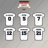 Houston Texans 2025 Away Jersey Magnets (Choose Your Player) Page 1