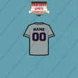 Houston Astros Personalized Current Away Jersey Car Decals