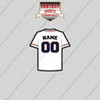 Houston Astros Personalized Current Home Jersey Glossy Stickers