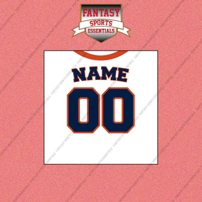 Houston Astros Personalized Current Home Jersey Wall Art Prints