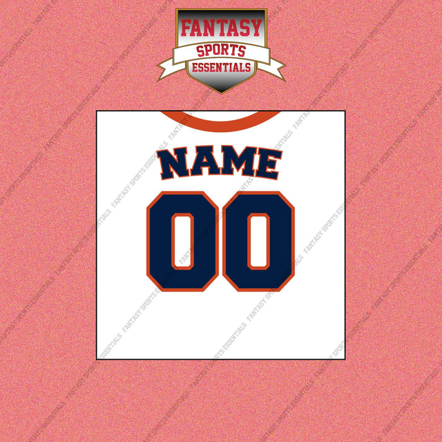 Houston Astros Personalized Current Home Jersey Wall Art Prints