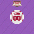 Houston Rockets Personalized Current Away Jersey Buttons
