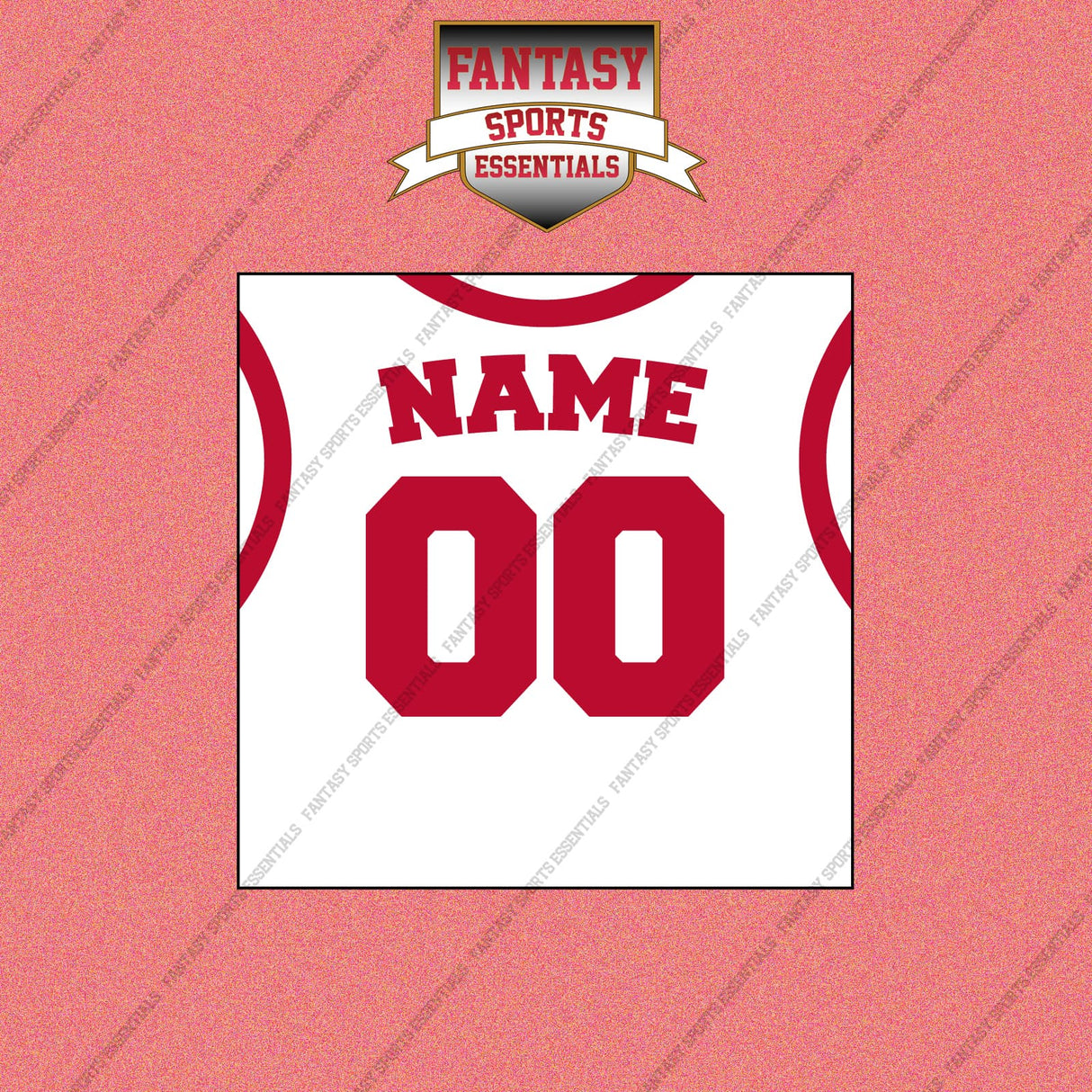 Houston Rockets Personalized Current Away Jersey Wall Art Prints