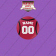 Houston Rockets Personalized Current Home Jersey Buttons