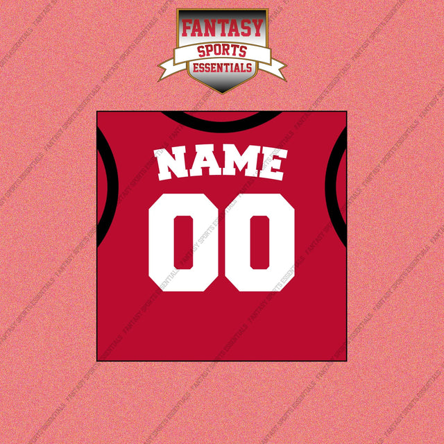 Houston Rockets Personalized Current Home Jersey Wall Art Prints