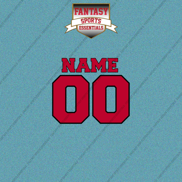 Houston Rockets Personalized Current Name and Number Car Decals