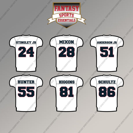 Houston Texans 2025 Away Jersey Magnets (Choose Your Player) Page 2