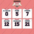 Houston Texans 2025 Away Jersey Wall Art Prints (Choose Your Player) Page 1