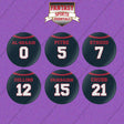 Houston Texans 2025 Home Jersey Button Pins (Choose Your Player) Page 1