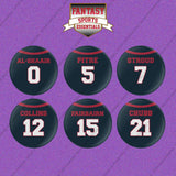 Houston Texans 2025 Home Jersey Button Pins (Choose Your Player) Page 1