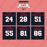 Houston Texans 2025 Home Jersey Wall Art Prints (Choose Your Player) Page 2
